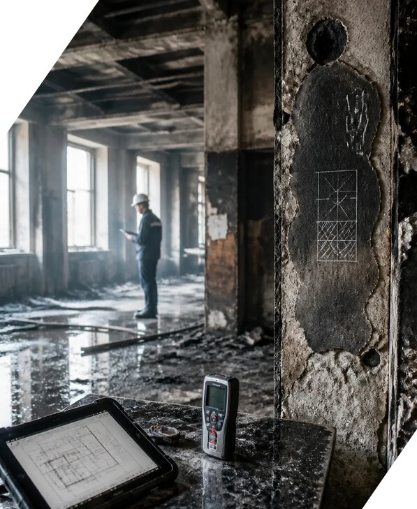 Обследование зданий после пожара в Тольятти от 15513 р. | ЭкспертизаРоссия