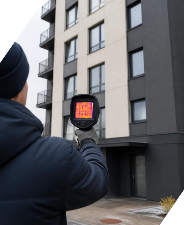 Тепловизионное обследование зданий в Тольятти от 5171 р. | ЭкспертизаРоссия