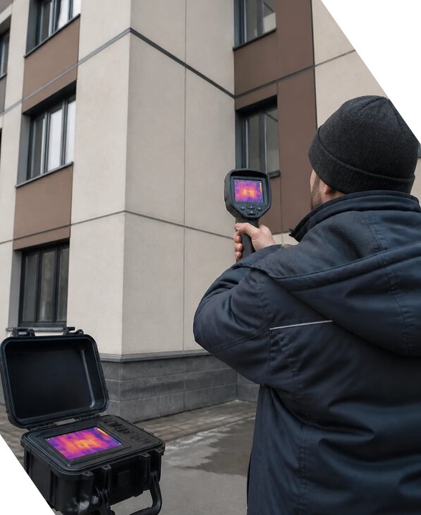 Тепловизионное обследование зданий и сооружений в Тольятти
